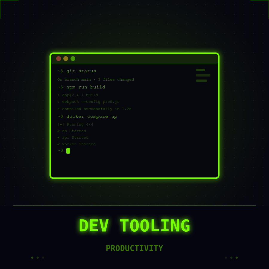 Developer Tooling and Productivity icon