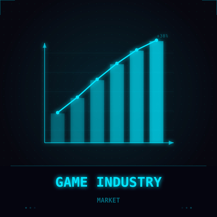 Game Industry and Market icon