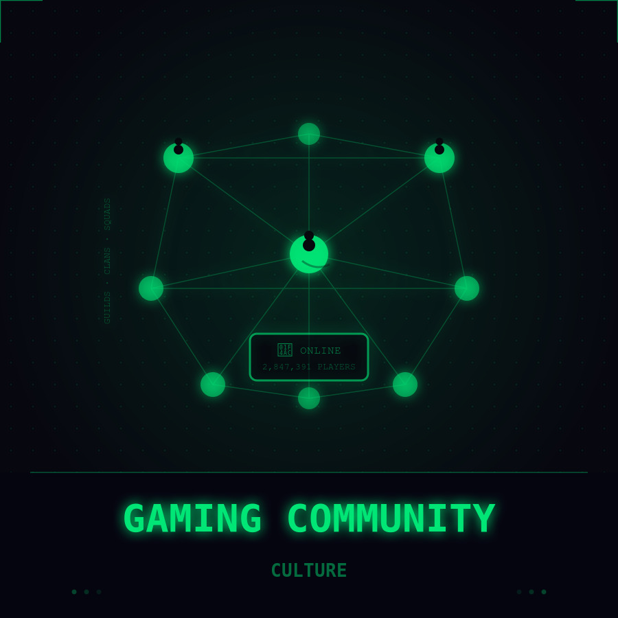 Gaming Community and Culture icon