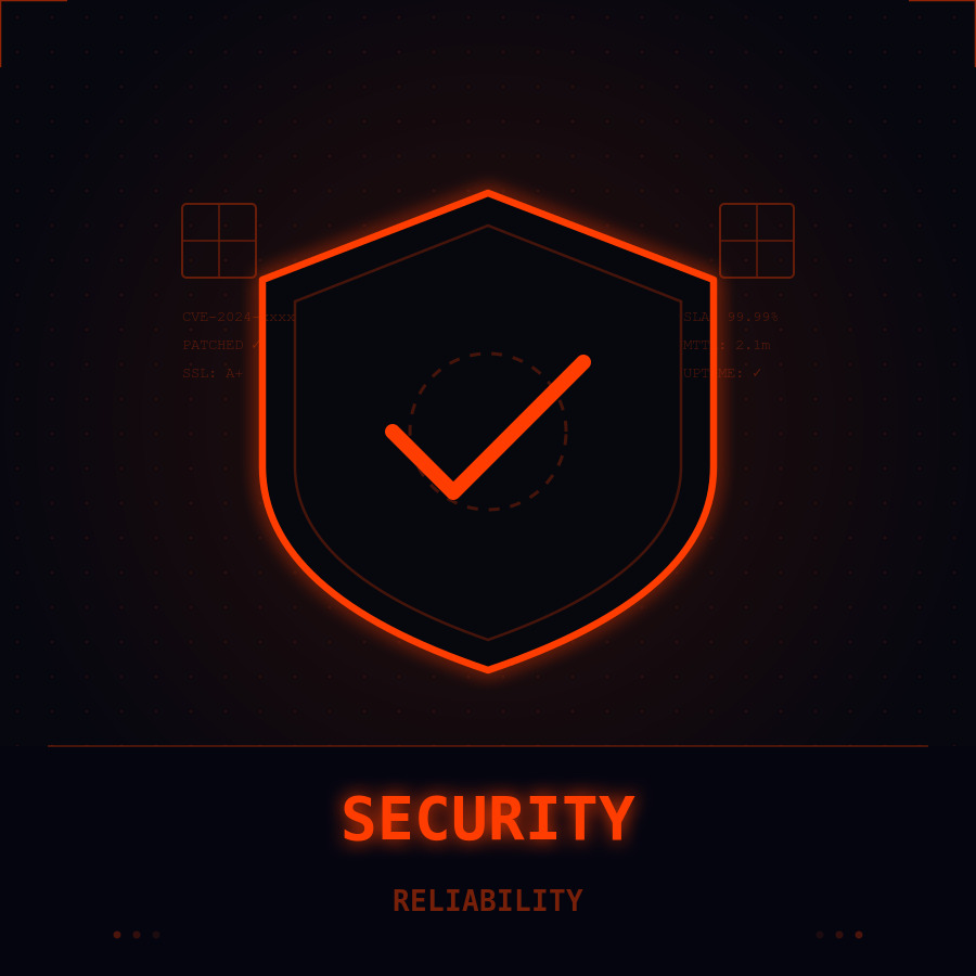 Security and Reliability icon